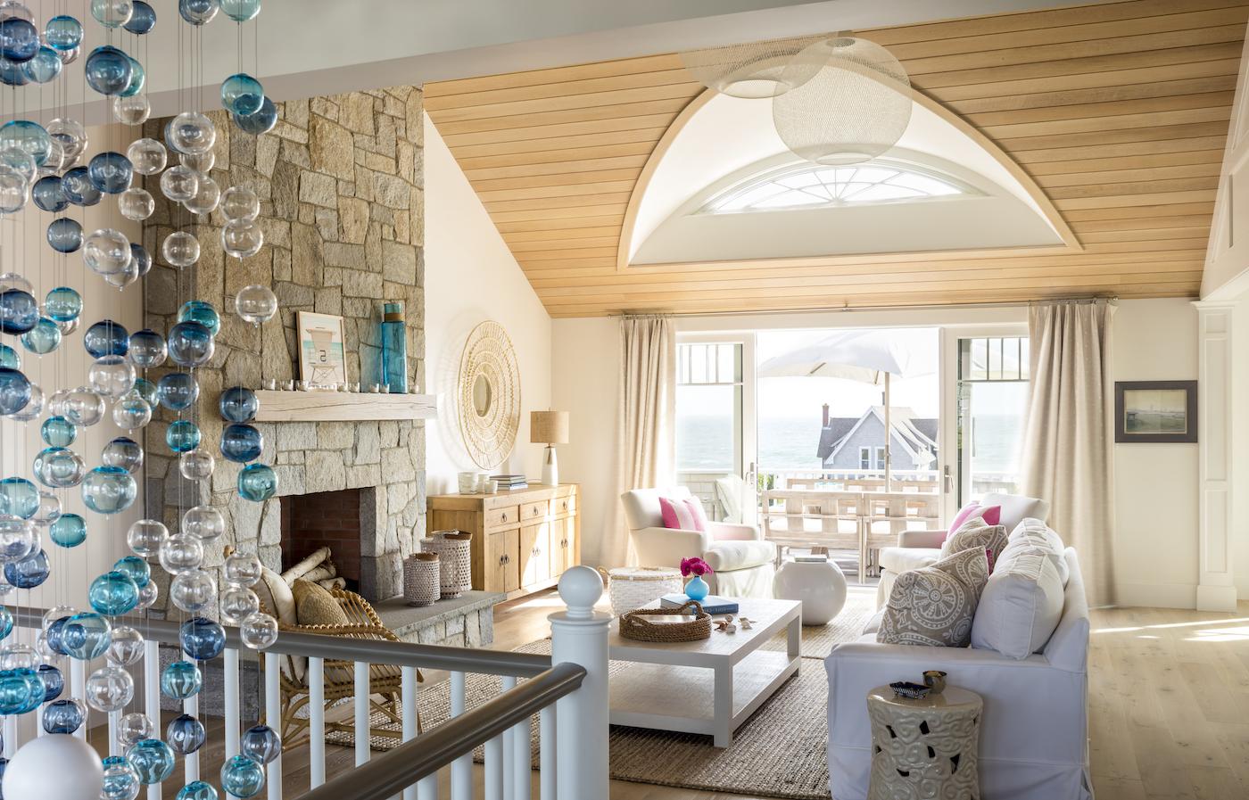 SV Design, Warren Jagger, Thrushcross, Rhode Island Beach Home, Living Room